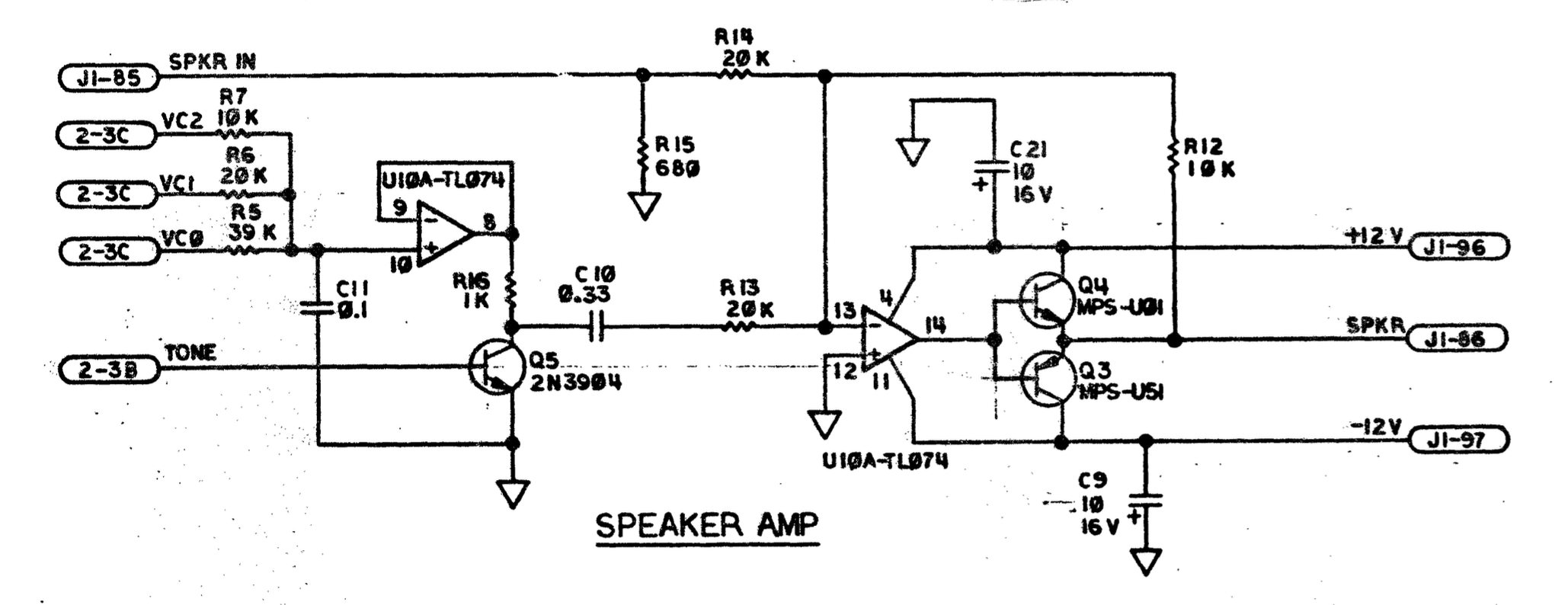 Fragment of Apple Lisa hardware manual.